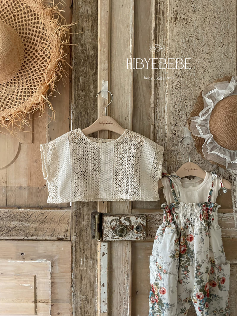 Hi Byebebe - Korean Baby Fashion - #smilingbaby - Flory Smocking Sleeveless Body Suit - 5