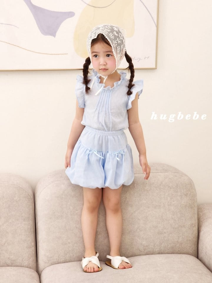 Hug Bebe - Korean Children Fashion - #littlefashionista - Ribbon Balloon Pants - 6