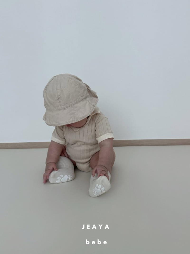 Jeaya & Mymi - Korean Baby Fashion - #babyfever - Summer Collar Body Suit - 2