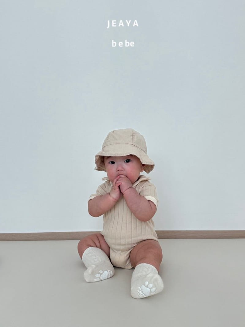 Jeaya & Mymi - Korean Baby Fashion - #babygirlfashion - Summer Collar Body Suit - 4
