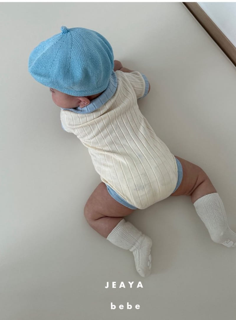 Jeaya & Mymi - Korean Baby Fashion - #babyoutfit - Summer Collar Body Suit - 7