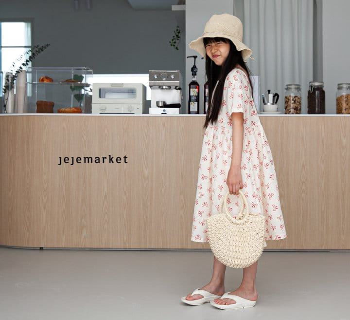 Jeje Market - Korean Children Fashion - #kidsstore - Ribbon One-Piece - 3
