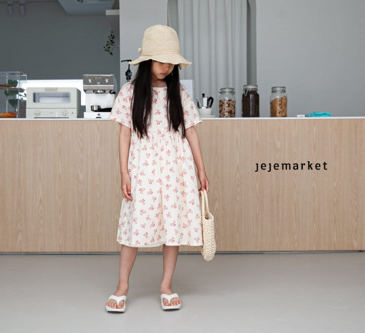 Jeje Market - Korean Children Fashion - #kidsstore - Ribbon One-Piece - 4