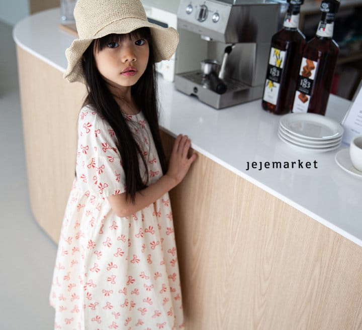 Jeje Market - Korean Children Fashion - #littlefashionista - Ribbon One-Piece - 6
