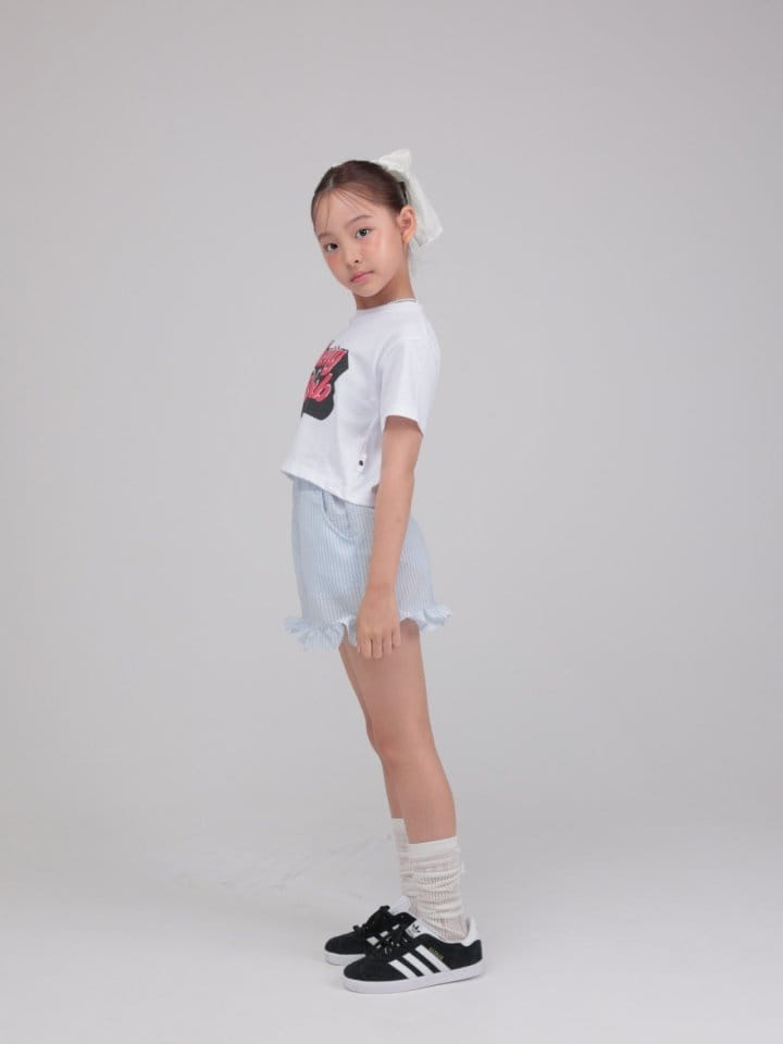 Jermaine - Korean Children Fashion - #Kfashion4kids - Cherry Crop Tee - 5