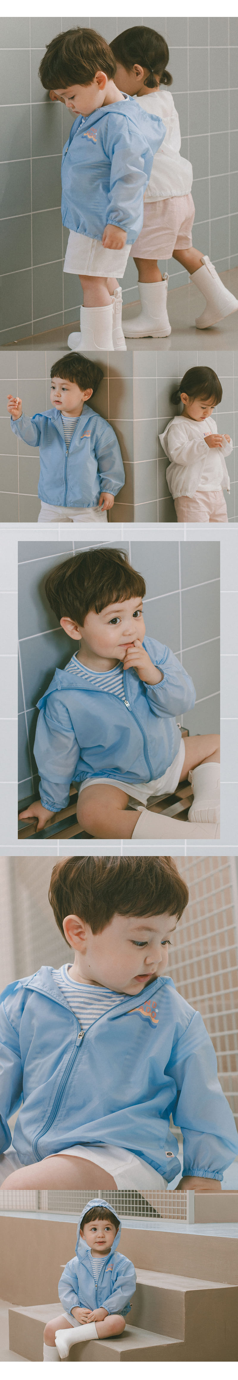 Kids Clara - Korean Baby Fashion - #babyclothing - Rio Baby Windbreaker - 2