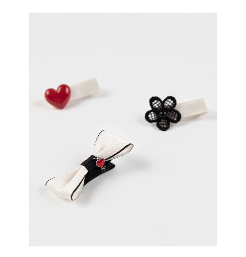 Kids Clara - Korean Baby Fashion - #babyclothing - Naeli Baby Hair Pin 3type Set (5ea 1Set) - 3