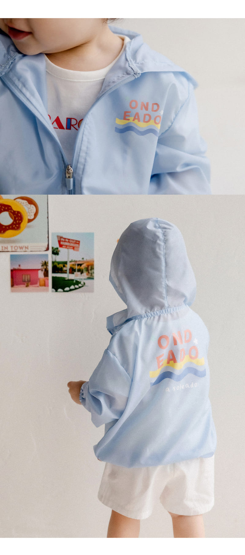 Kids Clara - Korean Baby Fashion - #babyfashion - Rio Baby Windbreaker - 3