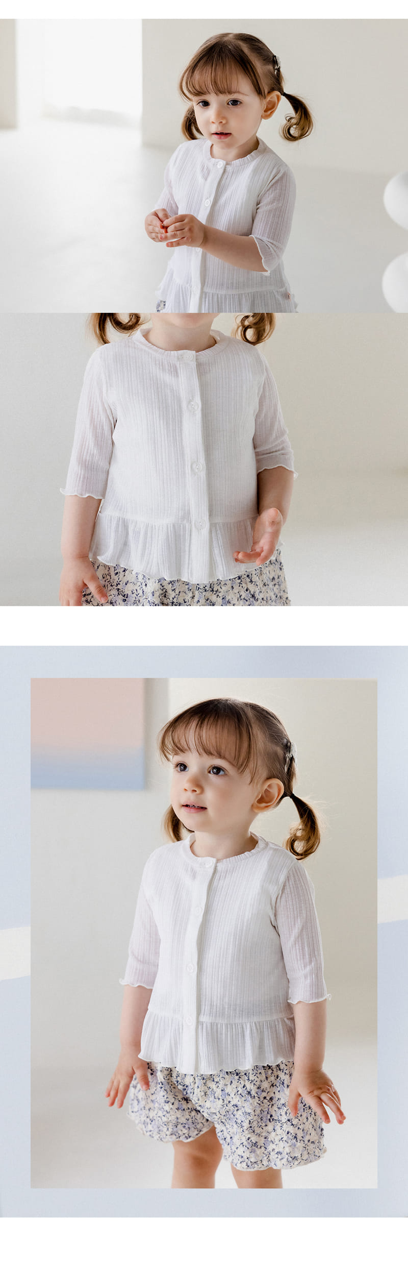 Kids Clara - Korean Baby Fashion - #babylifestyle - Adeline Baby Cardigan - 7