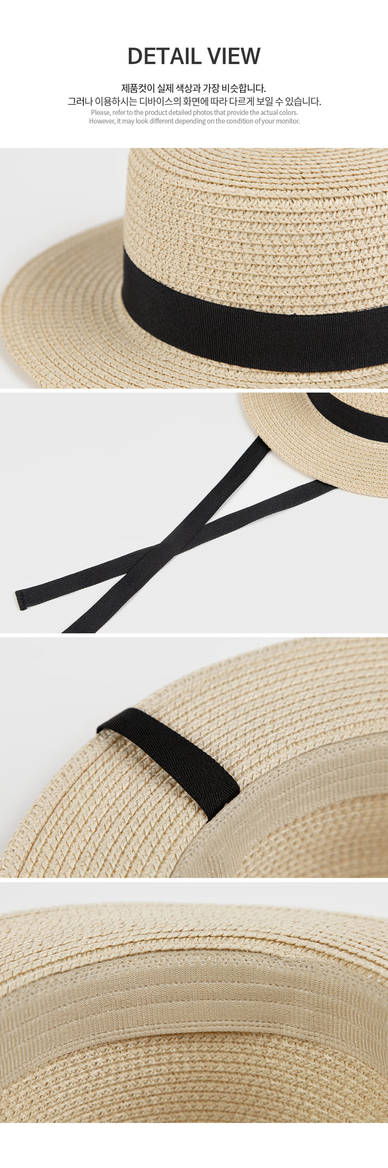Kids Clara - Korean Baby Fashion - #babywear - Flat Baby Starw Panama Hat - 5