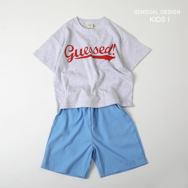 Kids i - Korean Children Fashion - #childofig - Guess Top Bottom Set - 8