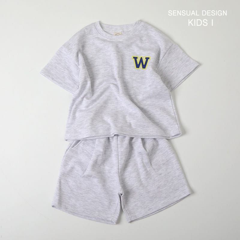 Kids i - Korean Children Fashion - #childofig - W Top Bottom Set - 7