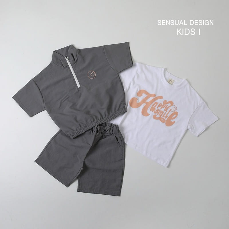 Kids i - Korean Children Fashion - #childofig - Happy Top Bottom Set - 6