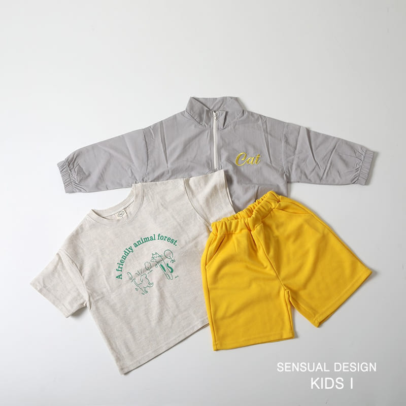 Kids i - Korean Children Fashion - #designkidswear - Animal 3 Piece Set - 2