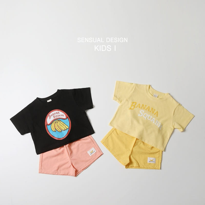 Kids i - Korean Children Fashion - #kidsstore - 1+1 Banana Crop Tee - 9