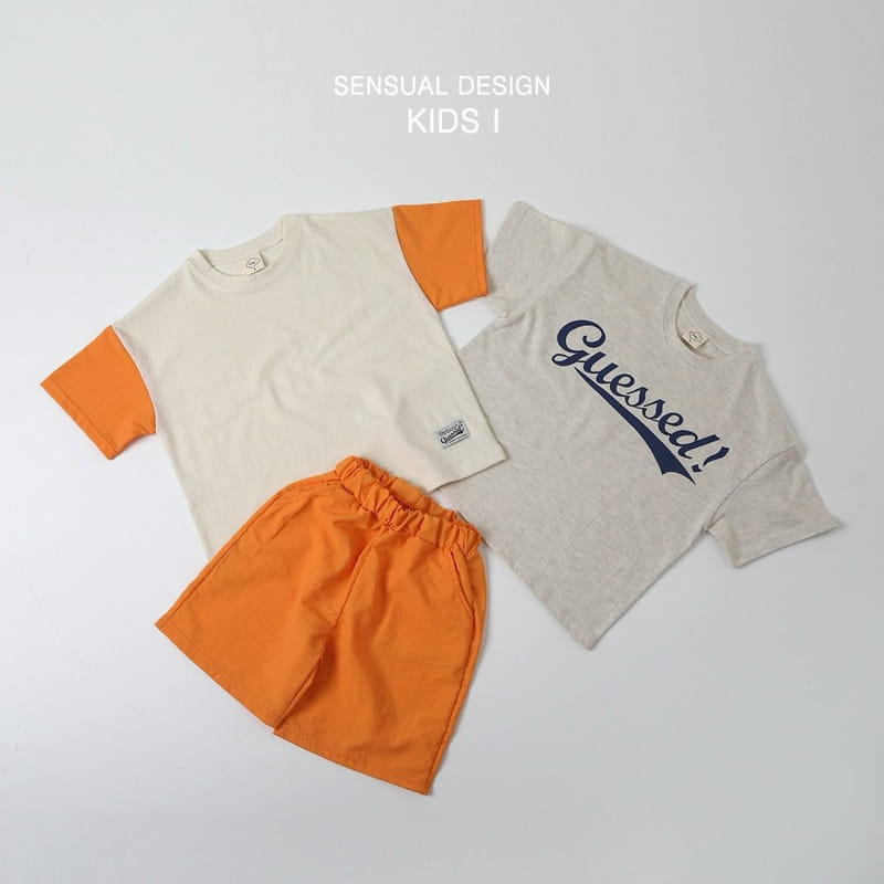 Kids i - Korean Children Fashion - #Kfashion4kids - Guess Top Bottom Set - 4