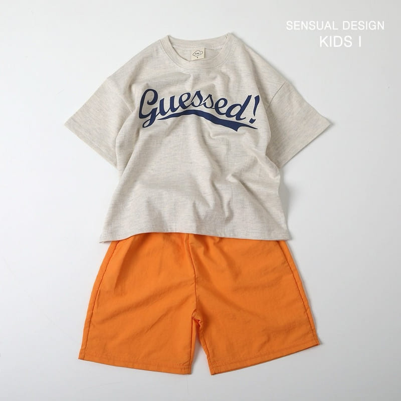 Kids i - Korean Children Fashion - #prettylittlegirls - Guess Top Bottom Set - 7
