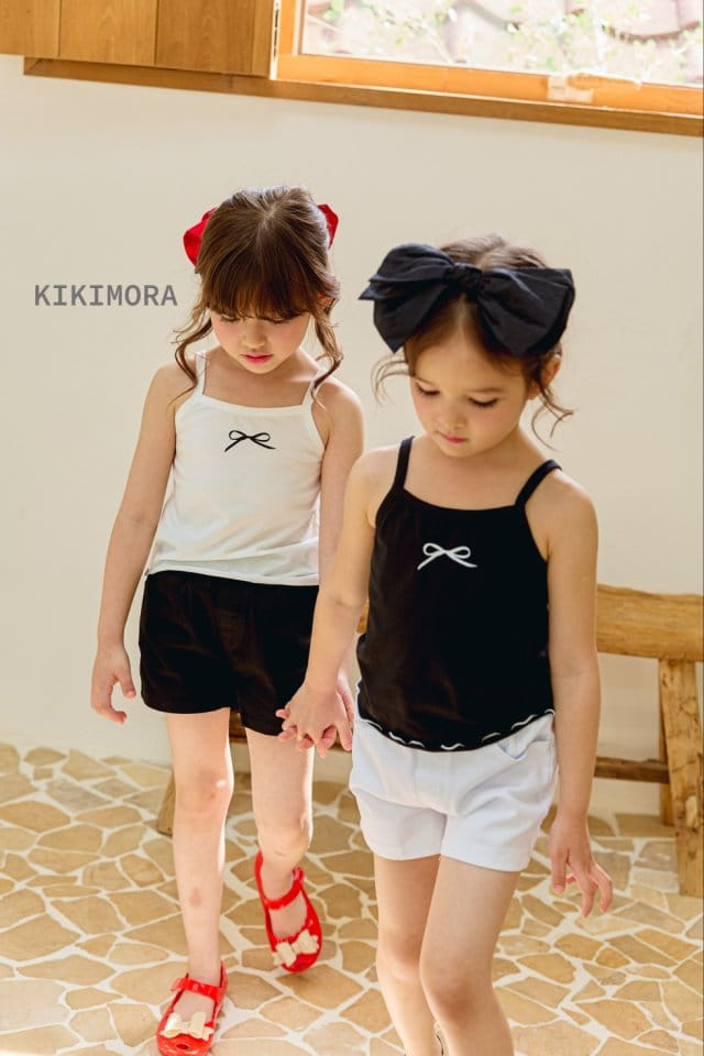 Kikimora - Korean Children Fashion - #kidzfashiontrend - Intalock String Sleeveless Tee