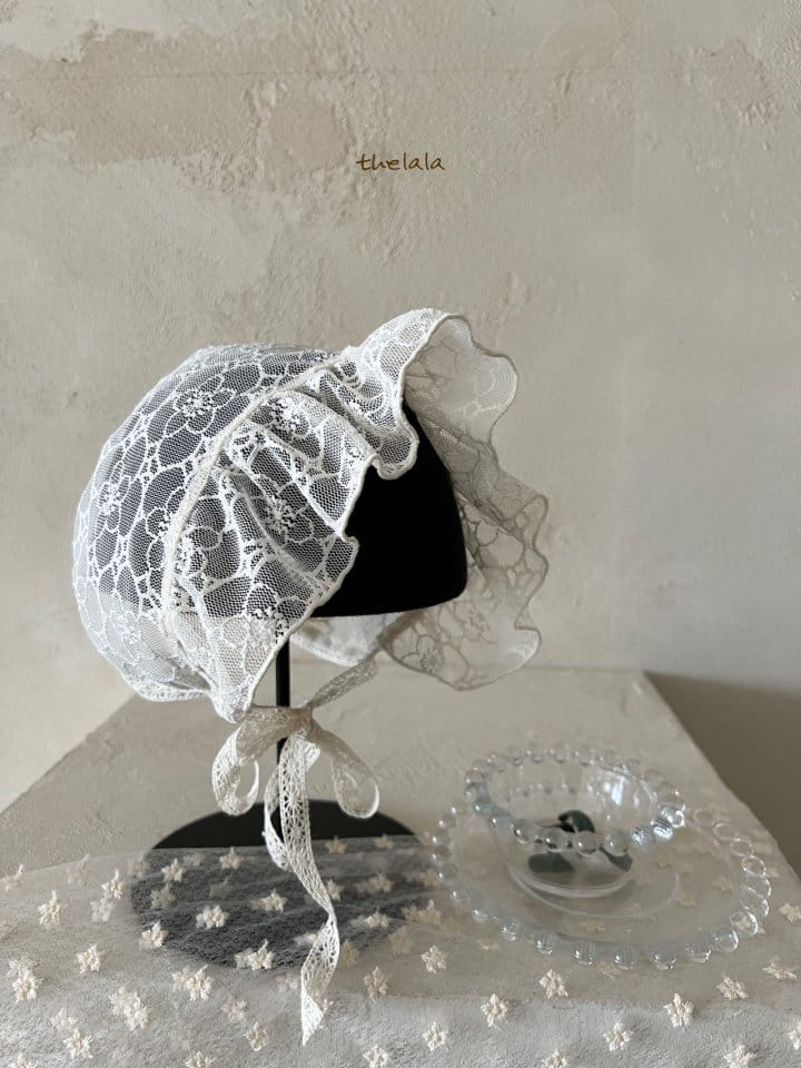 Lala - Korean Baby Fashion - #babyoutfit - Light Flower Bonnet