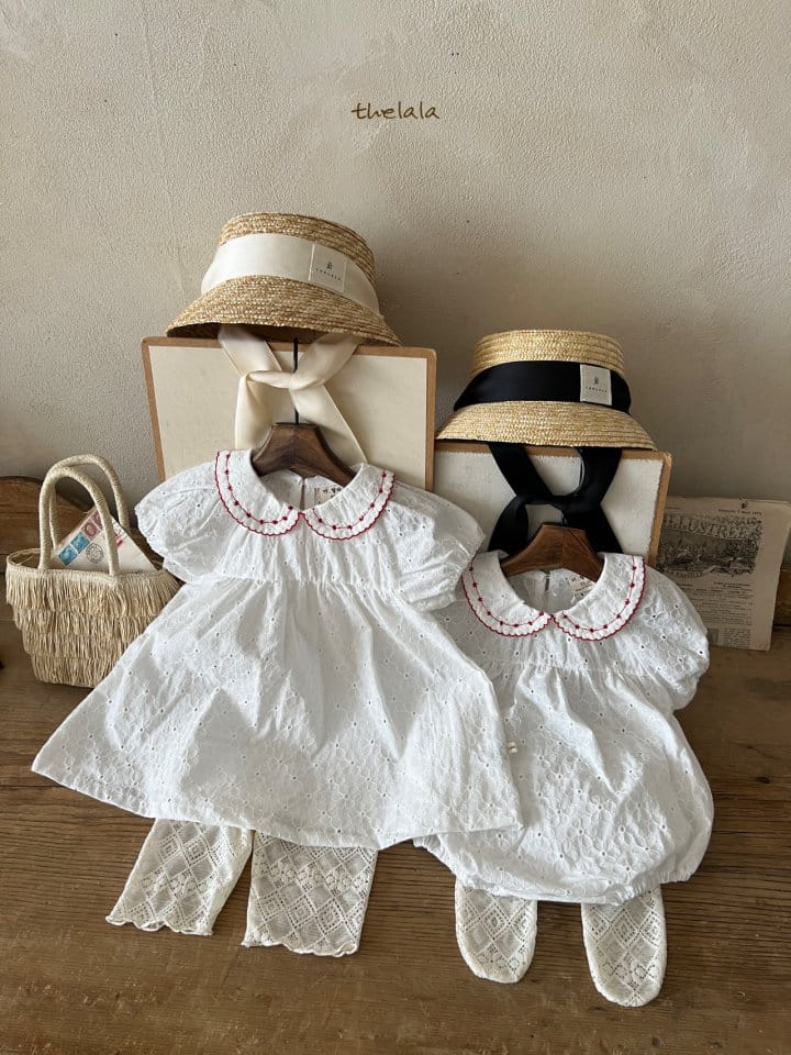 Lala - Korean Baby Fashion - #babyoutfit - Punching Body Suit - 6