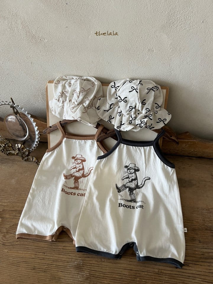 Lala - Korean Baby Fashion - #onlinebabyshop - Cat Body Suit - 2