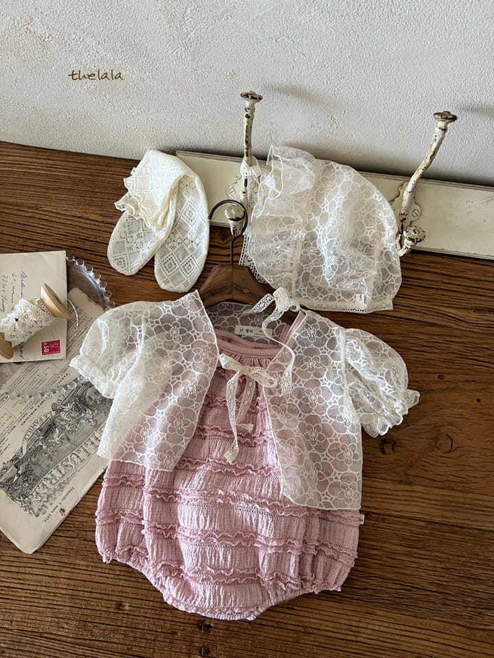 Lala - Korean Baby Fashion - #smilingbaby - Milk Body Suit - 5