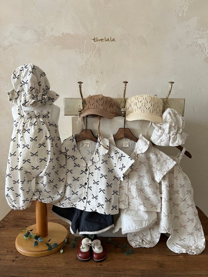 Lala - Korean Children Fashion - #Kfashion4kids - Ribonbon Bucket Hat - 2