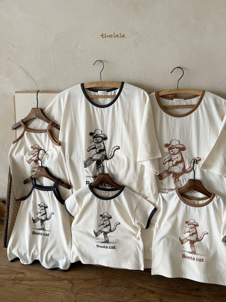 Lala - Korean Children Fashion - #childofig - Cat Tee - 3