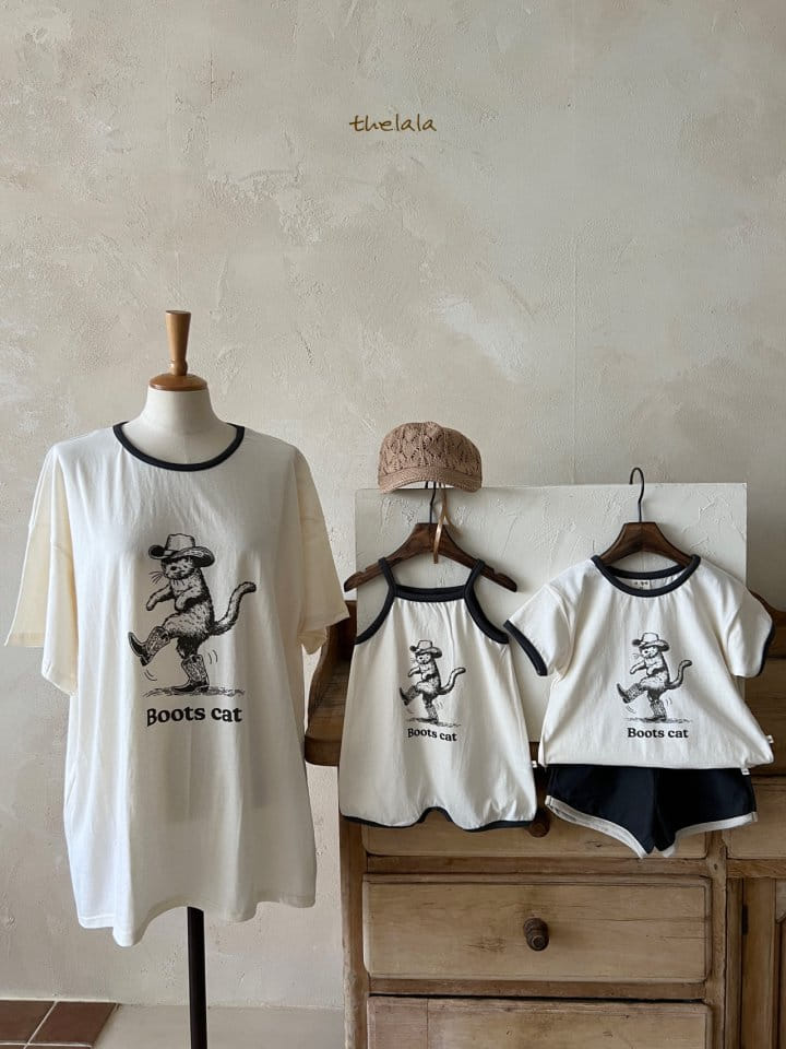 Lala - Korean Children Fashion - #discoveringself - Mom Cat Tee - 5