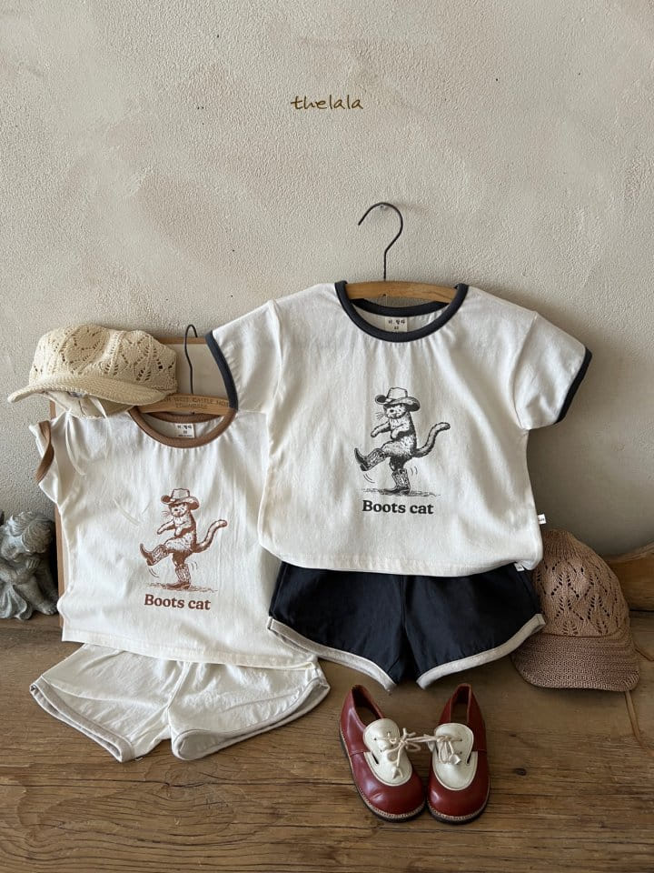 Lala - Korean Children Fashion - #kidzfashiontrend - Cat Tee - 10