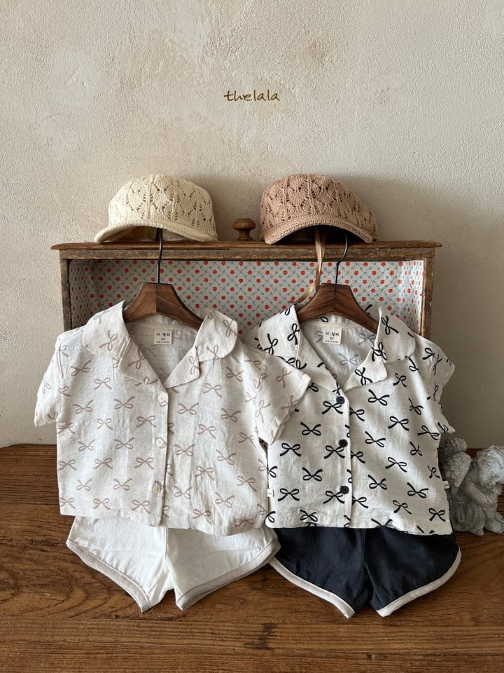 Lala - Korean Children Fashion - #prettylittlegirls - Ribonbon Shirt - 7