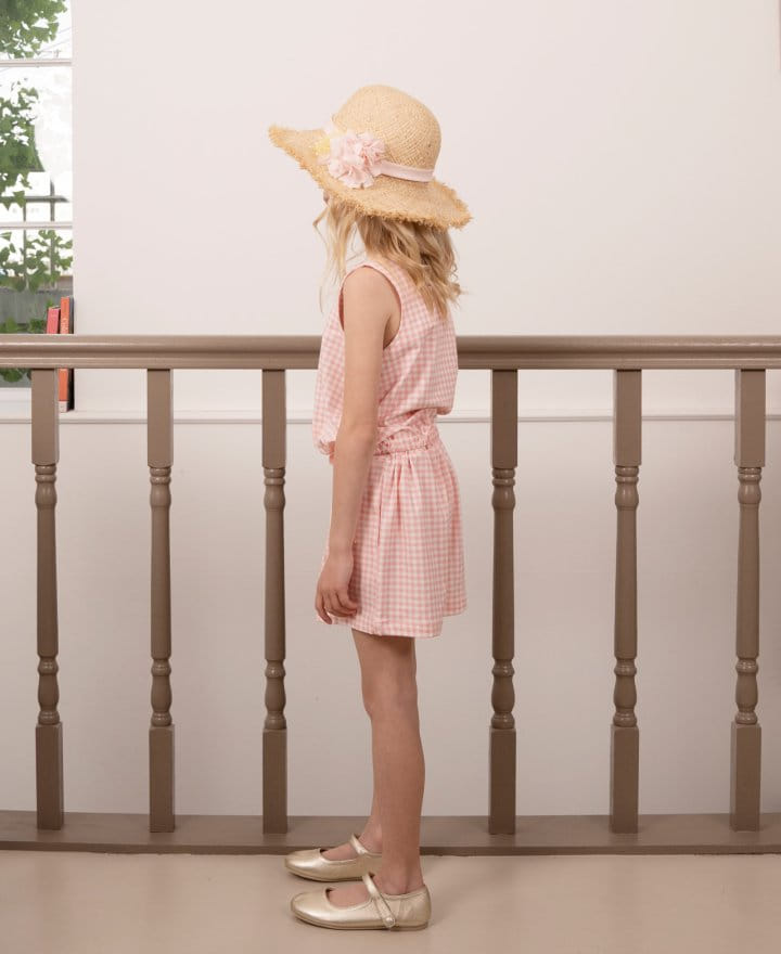 Le Bev - Korean Children Fashion - #fashionkids - Ribbon Check Set - 2
