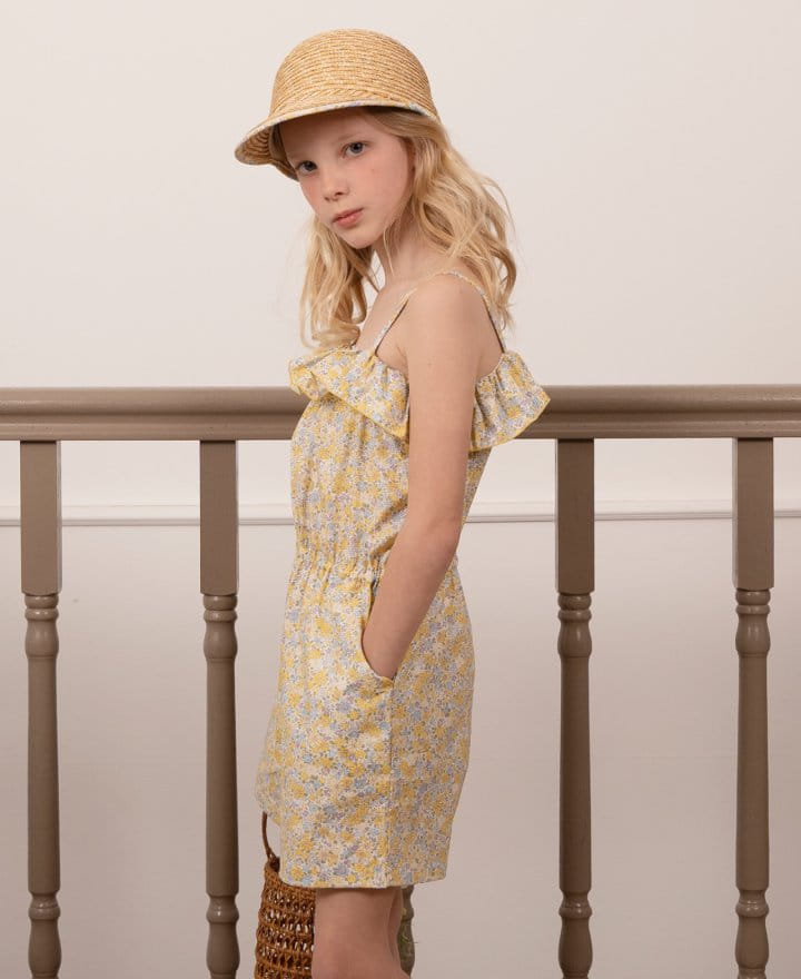 Le Bev - Korean Children Fashion - #kidsstore - Liberty Romper - 5