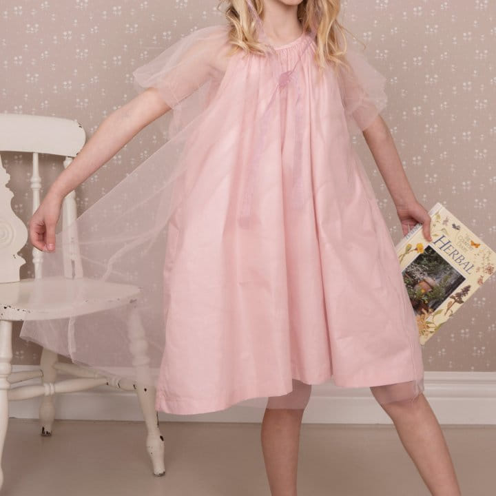Le Bev - Korean Children Fashion - #minifashionista - Jeannie Tulle Dress - 7