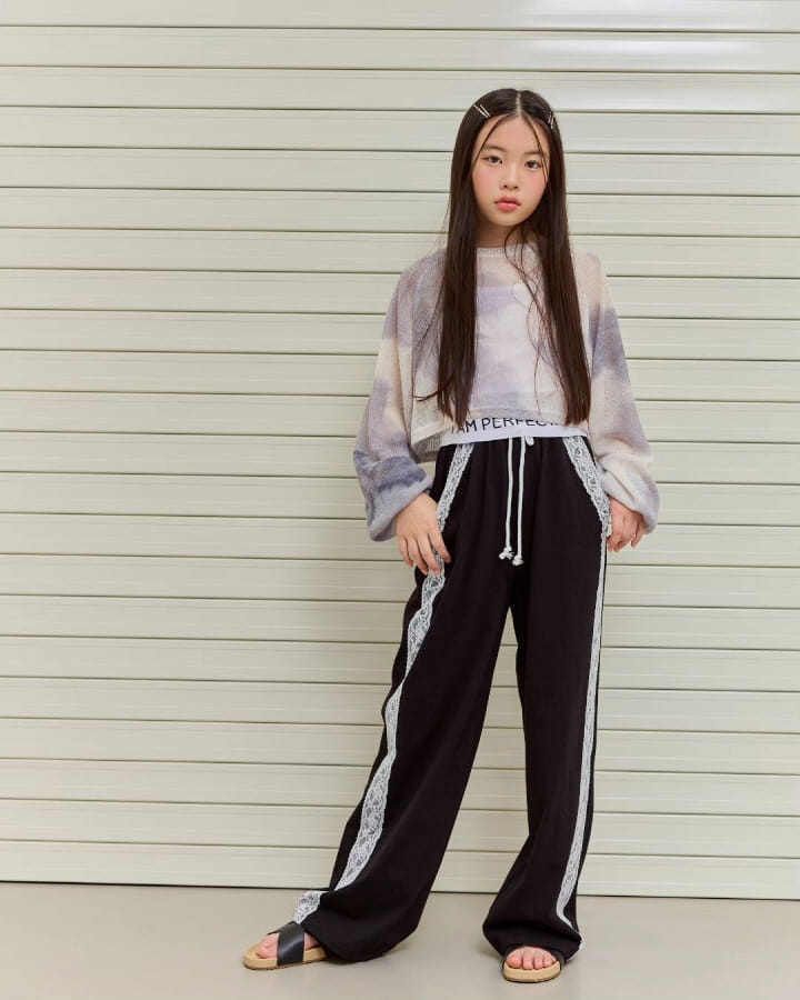 Lilas - Korean Children Fashion - #Kfashion4kids - Tie Dyeing Loose Tee - 9