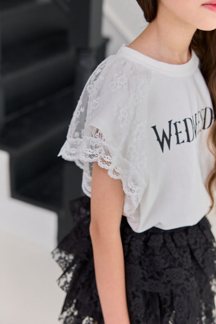 Lilas - Korean Children Fashion - #discoveringself - Juicy Lace Tee - 6