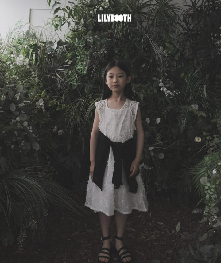 Lilybooth - Korean Children Fashion - #discoveringself - Ribbon One-Piece - 2