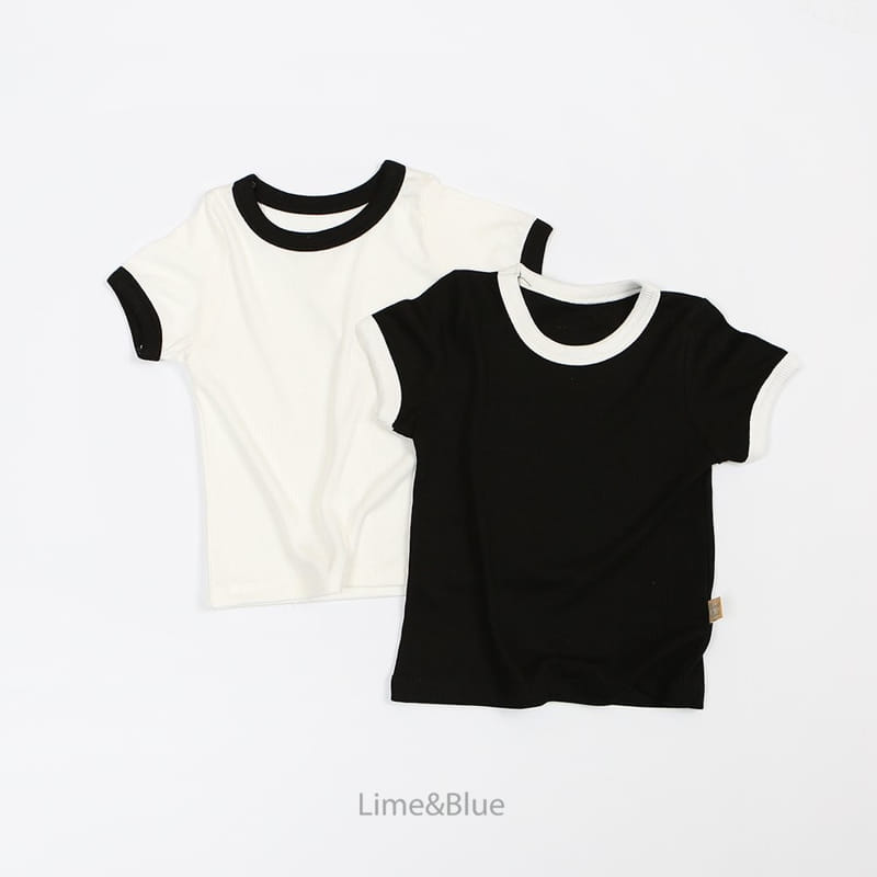 Lime & Blue - Korean Children Fashion - #Kfashion4kids - Macaroon Easy Wear - 6