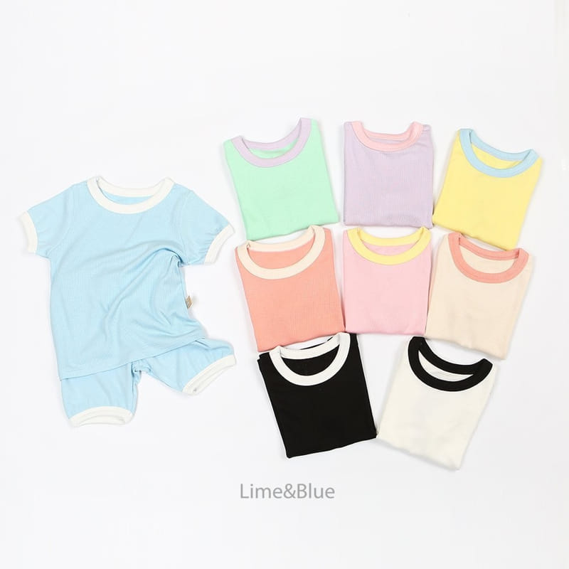 Lime & Blue - Korean Children Fashion - #discoveringself - Macaroon Easy Wear