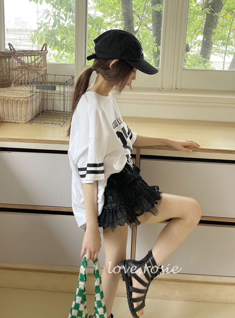 Love Rosie - Korean Children Fashion - #kidzfashiontrend - Nada Number Loose Tee With Mom - 5