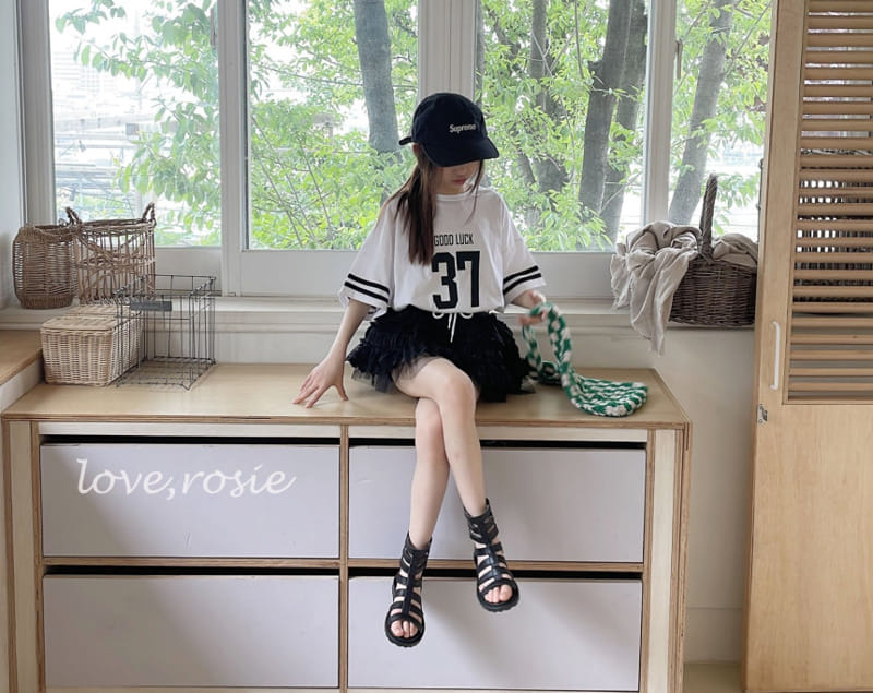 Love Rosie - Korean Children Fashion - #littlefashionista - Nada Number Loose Tee With Mom - 7