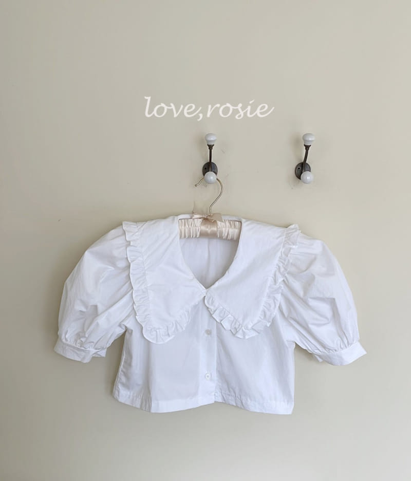 Love Rosie - Korean Children Fashion - #toddlerclothing - Crop Babara Blouse - 2