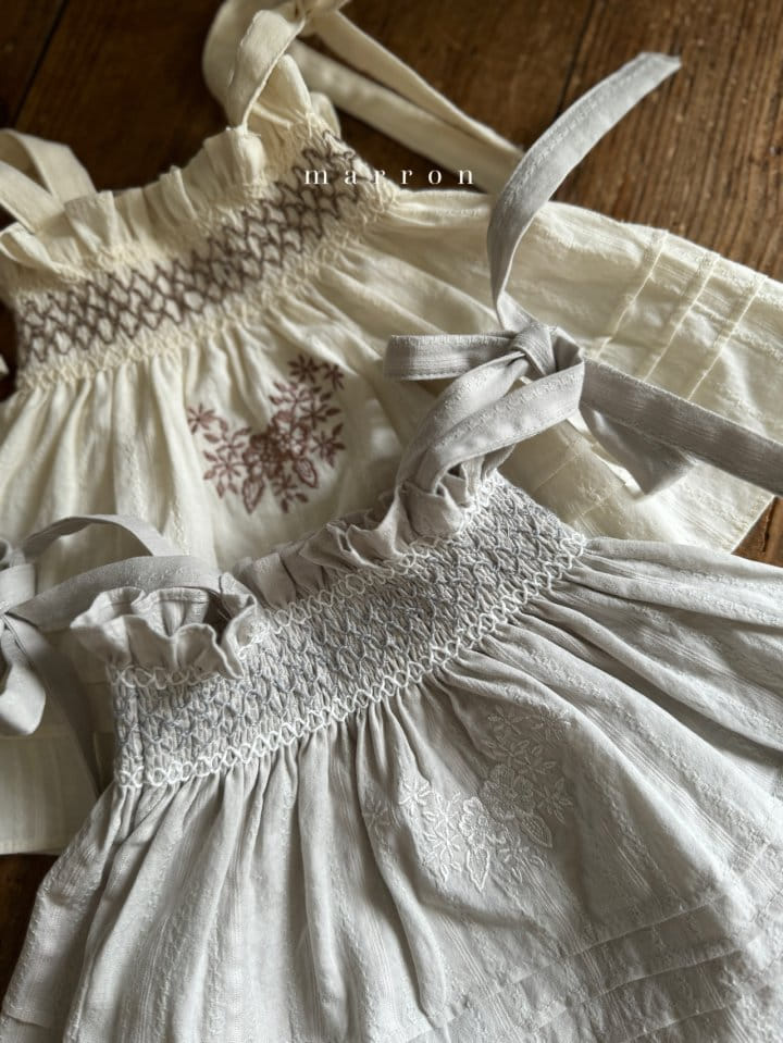 Marron Kid - Korean Baby Fashion - #babyboutique - Hazel Blouse - 3