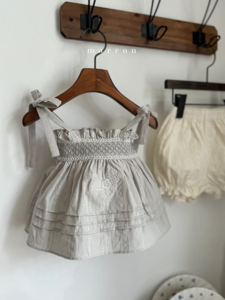 Marron Kid - Korean Baby Fashion - #babyfever - Hazel Blouse - 8