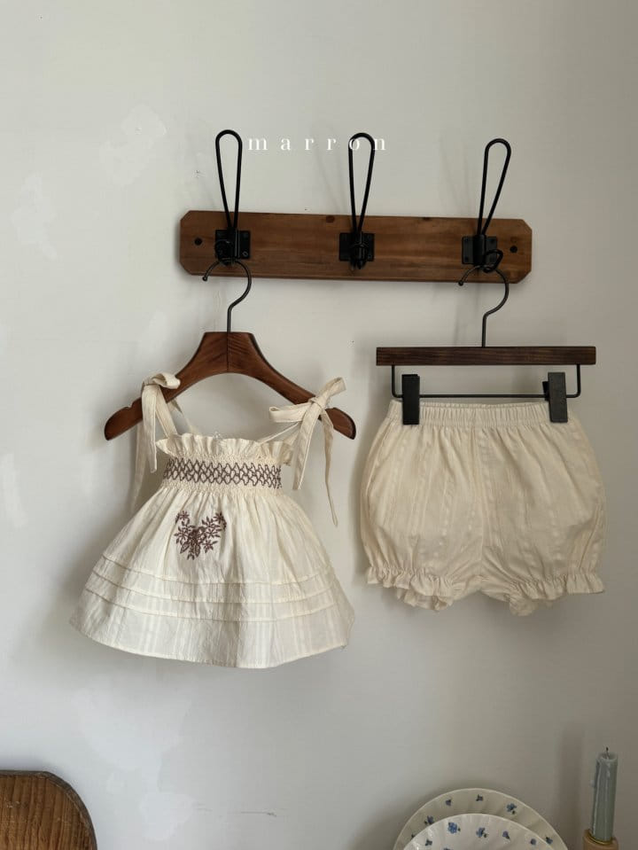 Marron Kid - Korean Baby Fashion - #onlinebabyshop - Bebe Daily Pants