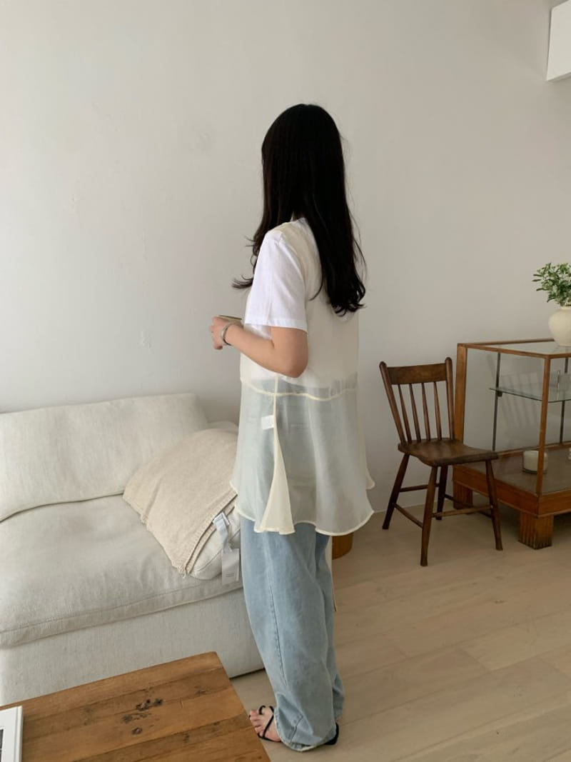 Merry pn - Korean Women Fashion - #momslook - See Through One-Piece - 11