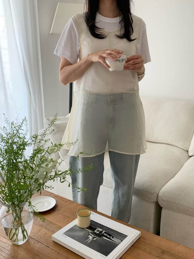 Merry pn - Korean Women Fashion - #momslook - See Through One-Piece - 3