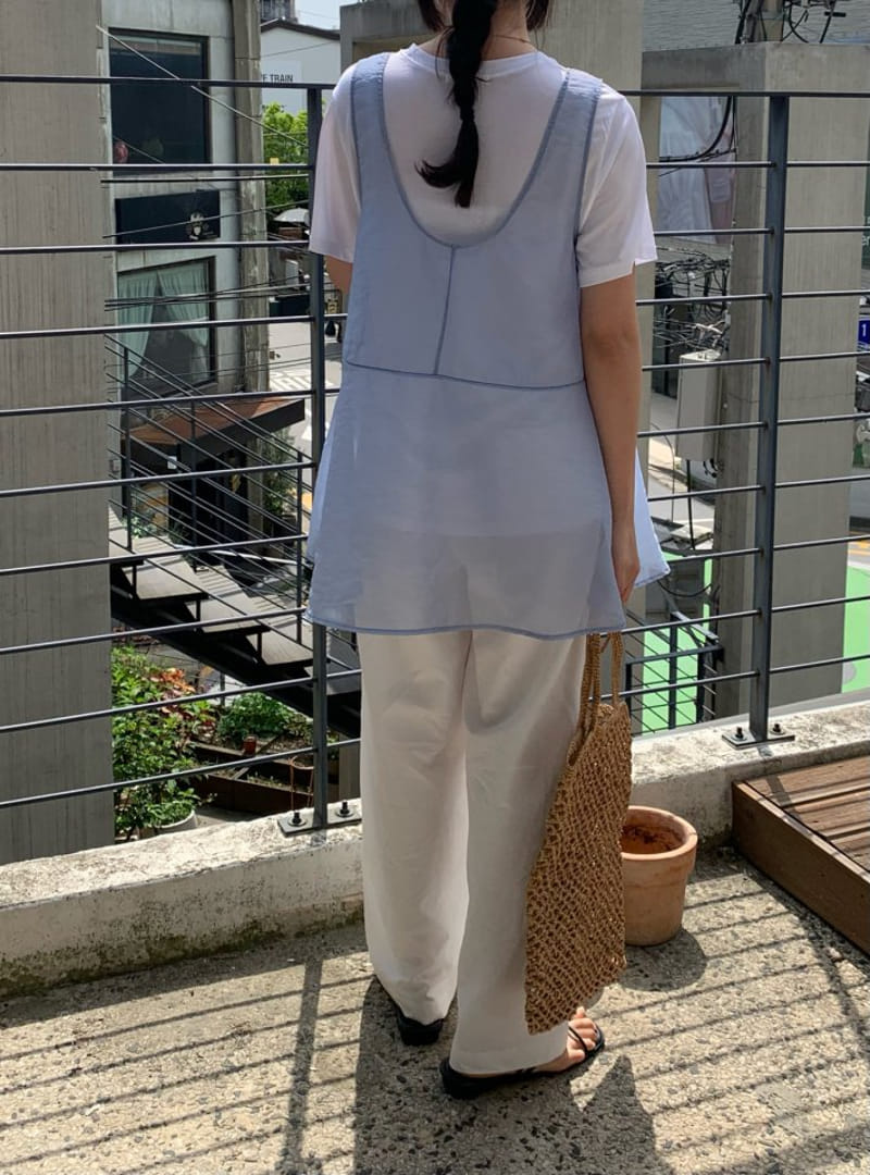 Merry pn - Korean Women Fashion - #momslook - See Through One-Piece - 5