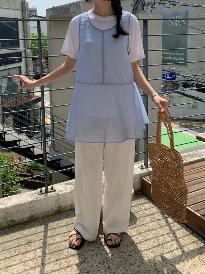Merry pn - Korean Women Fashion - #momslook - See Through One-Piece - 7