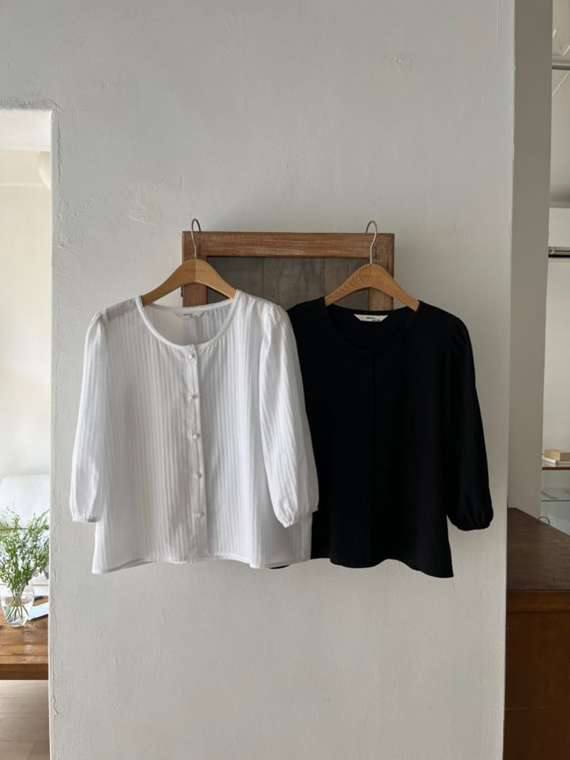 Merry pn - Korean Women Fashion - #momslook - Victory Blouse - 7